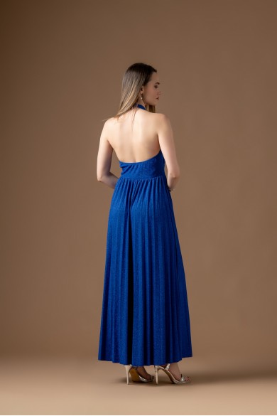 Μακρύ μπλε ηλεκτρίκ φόρεμα Μακρύ μπλε ηλεκτρίκ φόρεμα