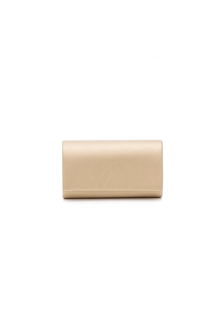 Βραδινό χρυσό clutch τσαντάκι με ματ υφή