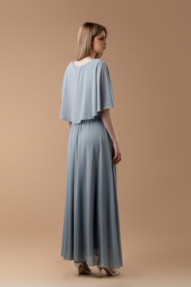 Μακρύ γκρι φόρεμα 